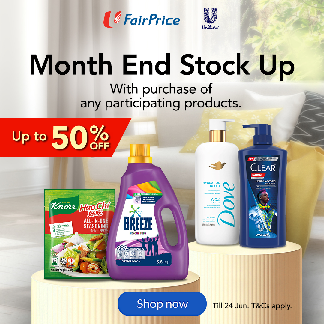 Unilever Singapore Facebook ad