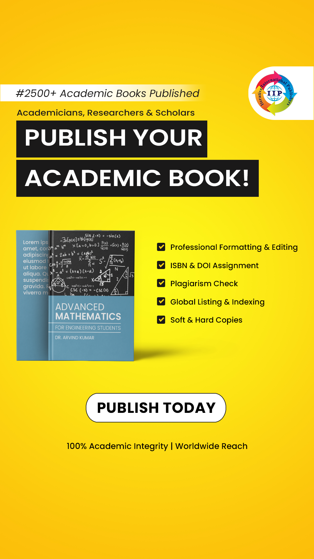 Iterative International Publishers IIP Facebook ad