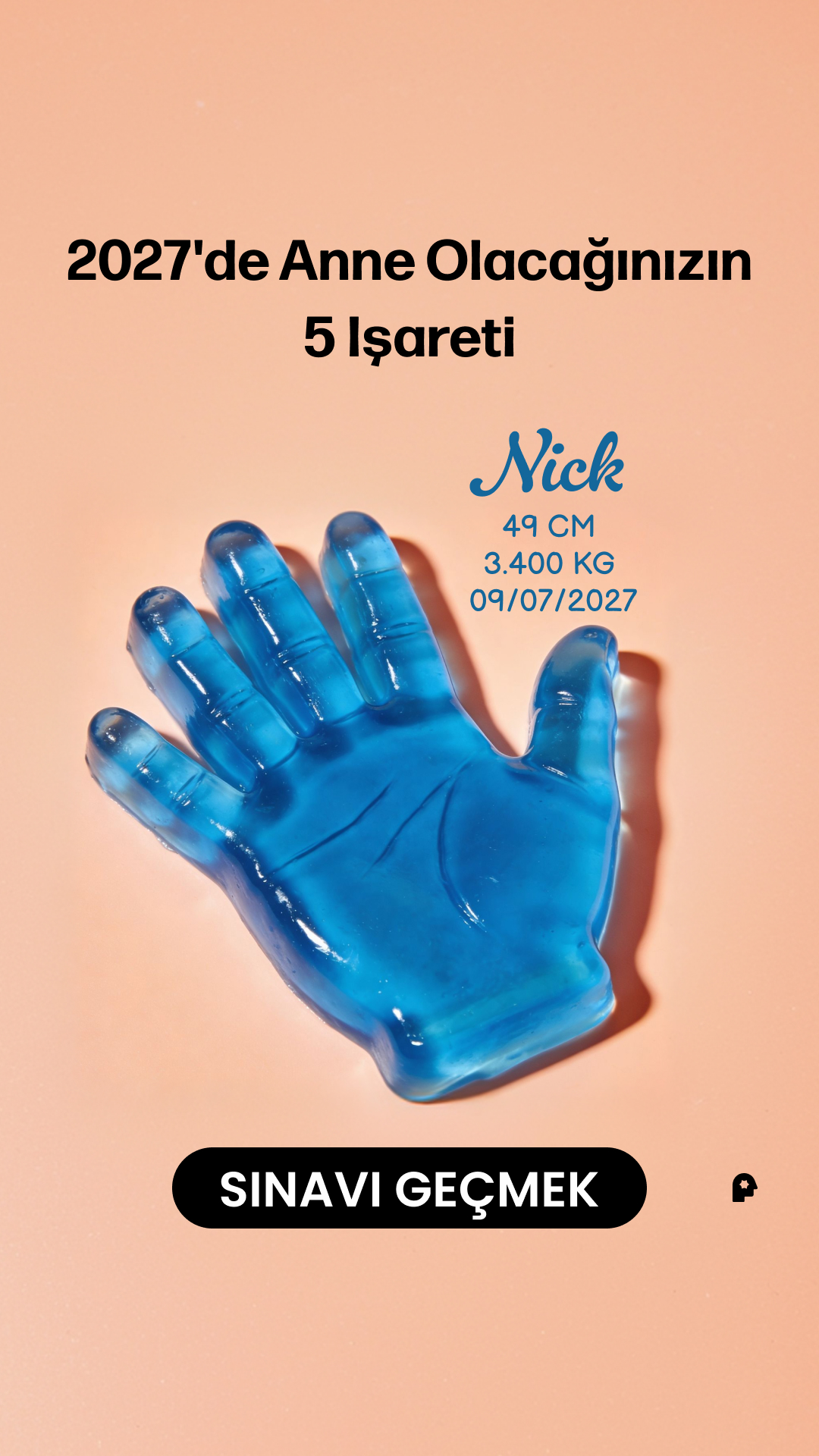 Nebula: Palm Reading Facebook ad