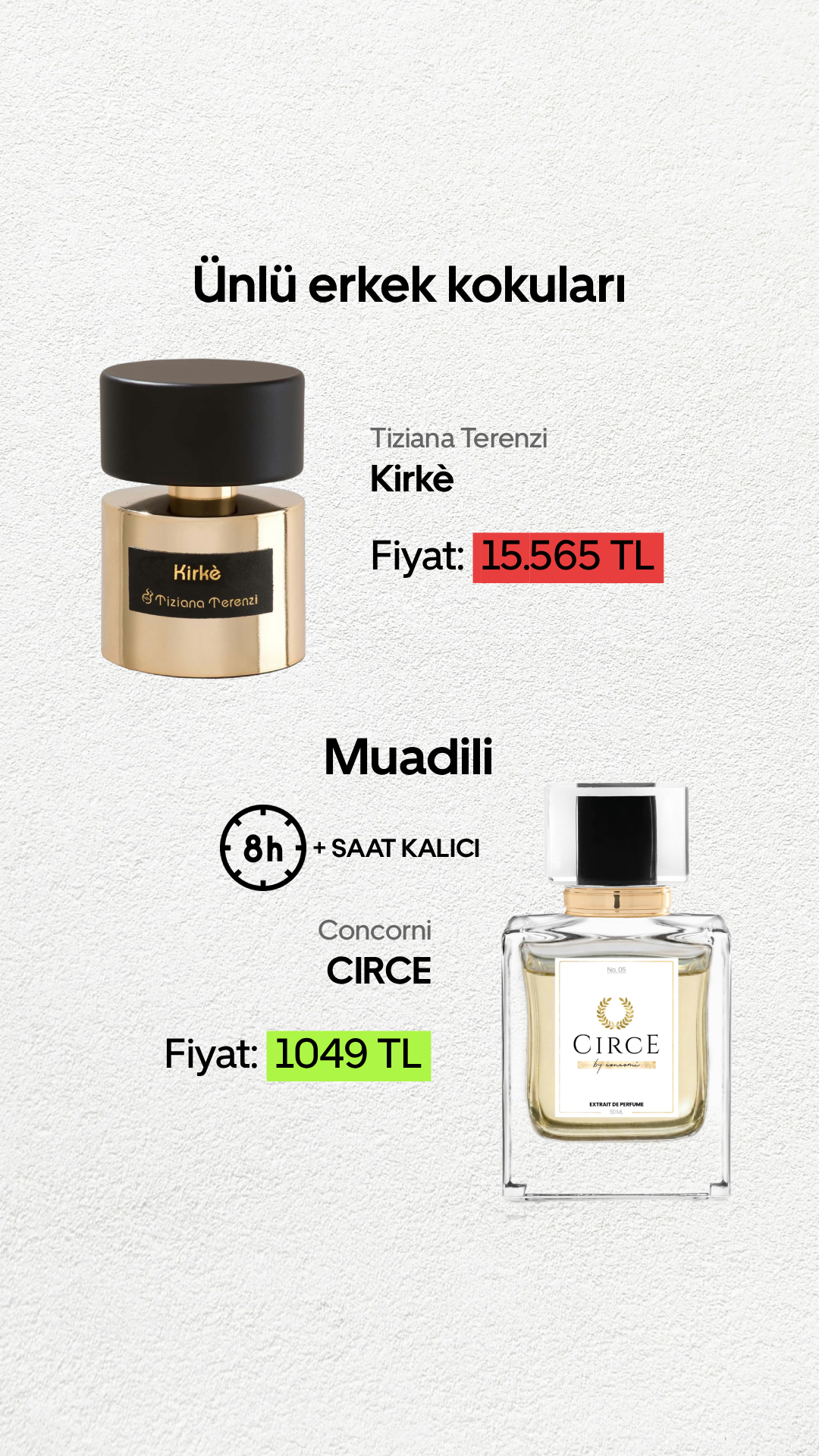 Concorni Perfumes Facebook ad