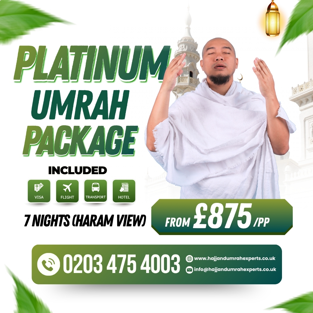 Hajj and Umrah Experts Facebook ad: Book Now Pay Later