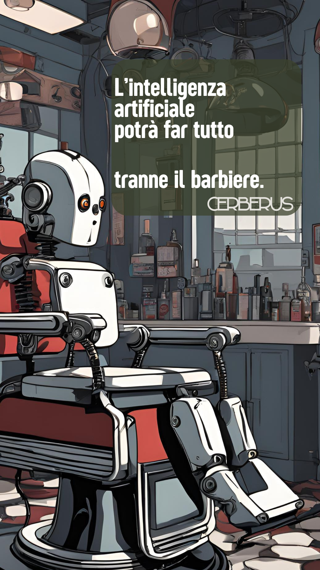 Cerberus Barbershop Facebook ad