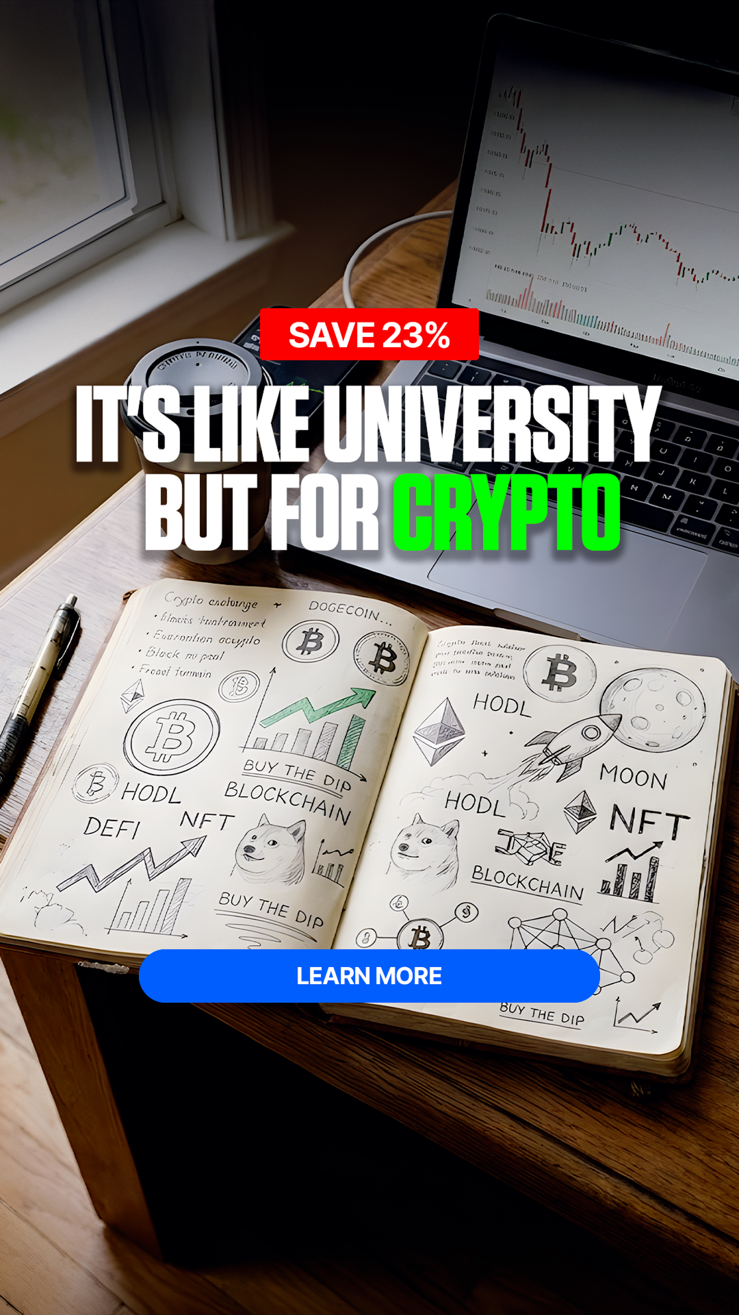 Cryptonary Facebook ad