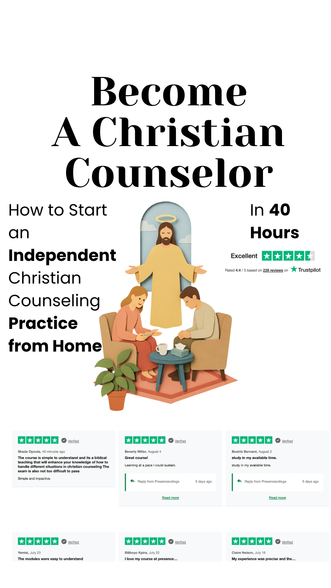 Presence College Facebook ad