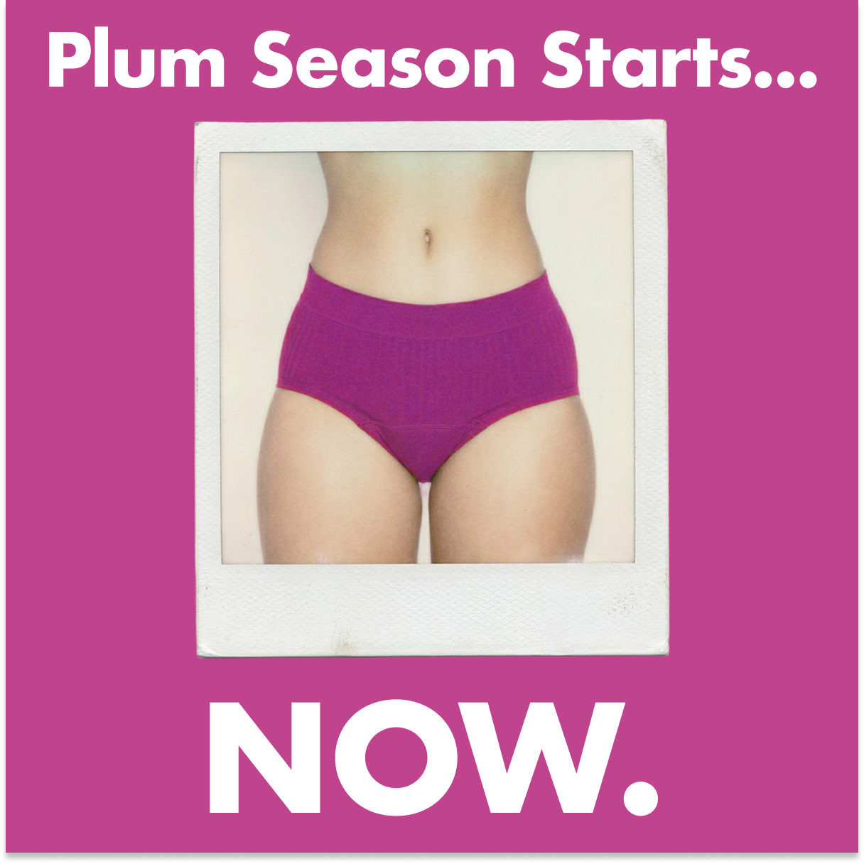 The Period Company Facebook ad