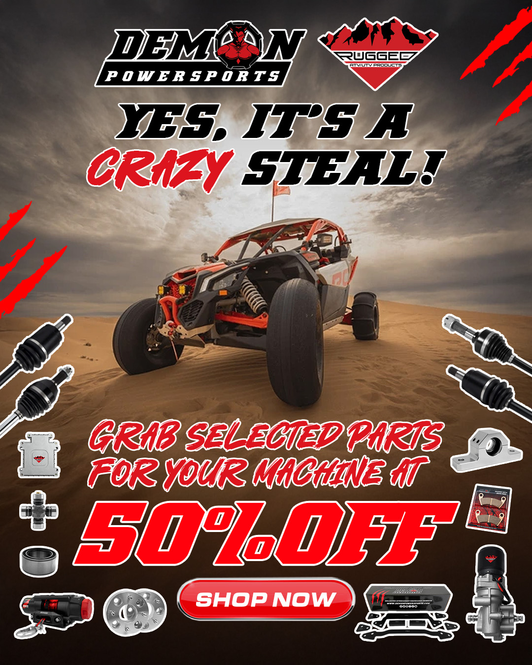 Demon Powersports Facebook ad