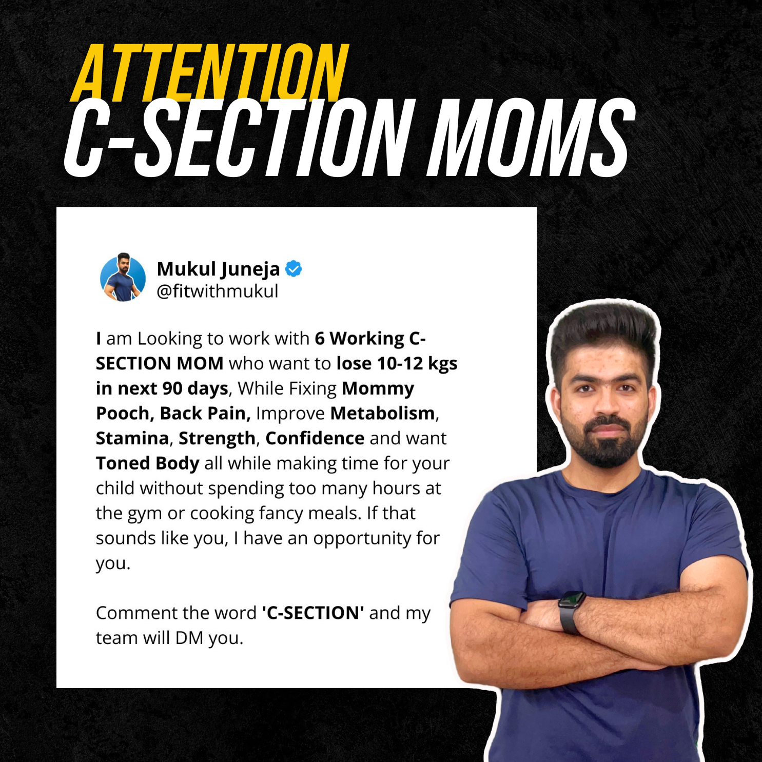 Fit With Mukul Facebook ad from Nov 10, 2025