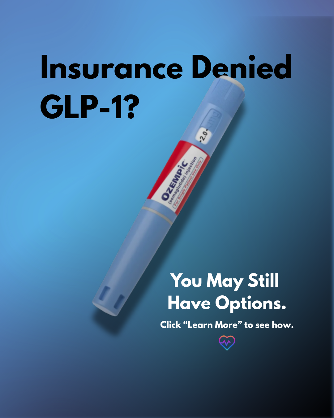 Advocara Facebook ad: GLP-1 Coverage Denied?