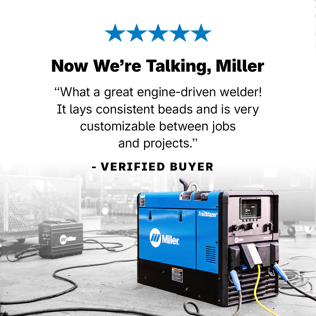 Miller Welders Facebook ad from May 4, 2026