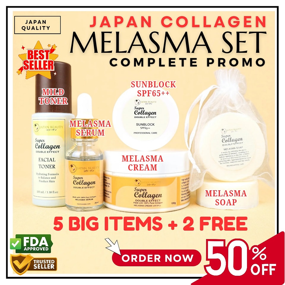 Collagen Original - Tanggal Pekas at Melasma Facebook ad: COMPLETE MELASMA SET