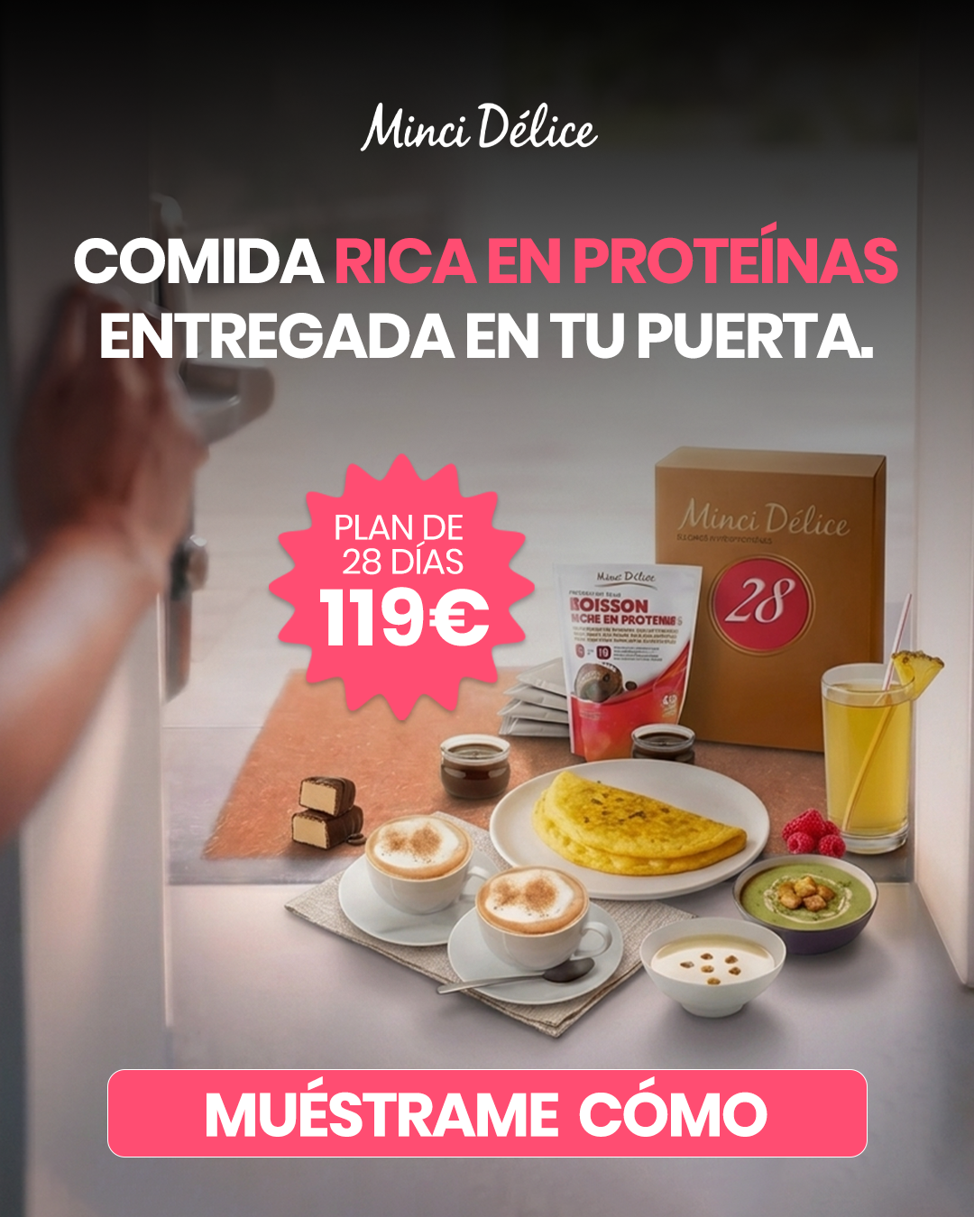 Mincidélice España Facebook ad