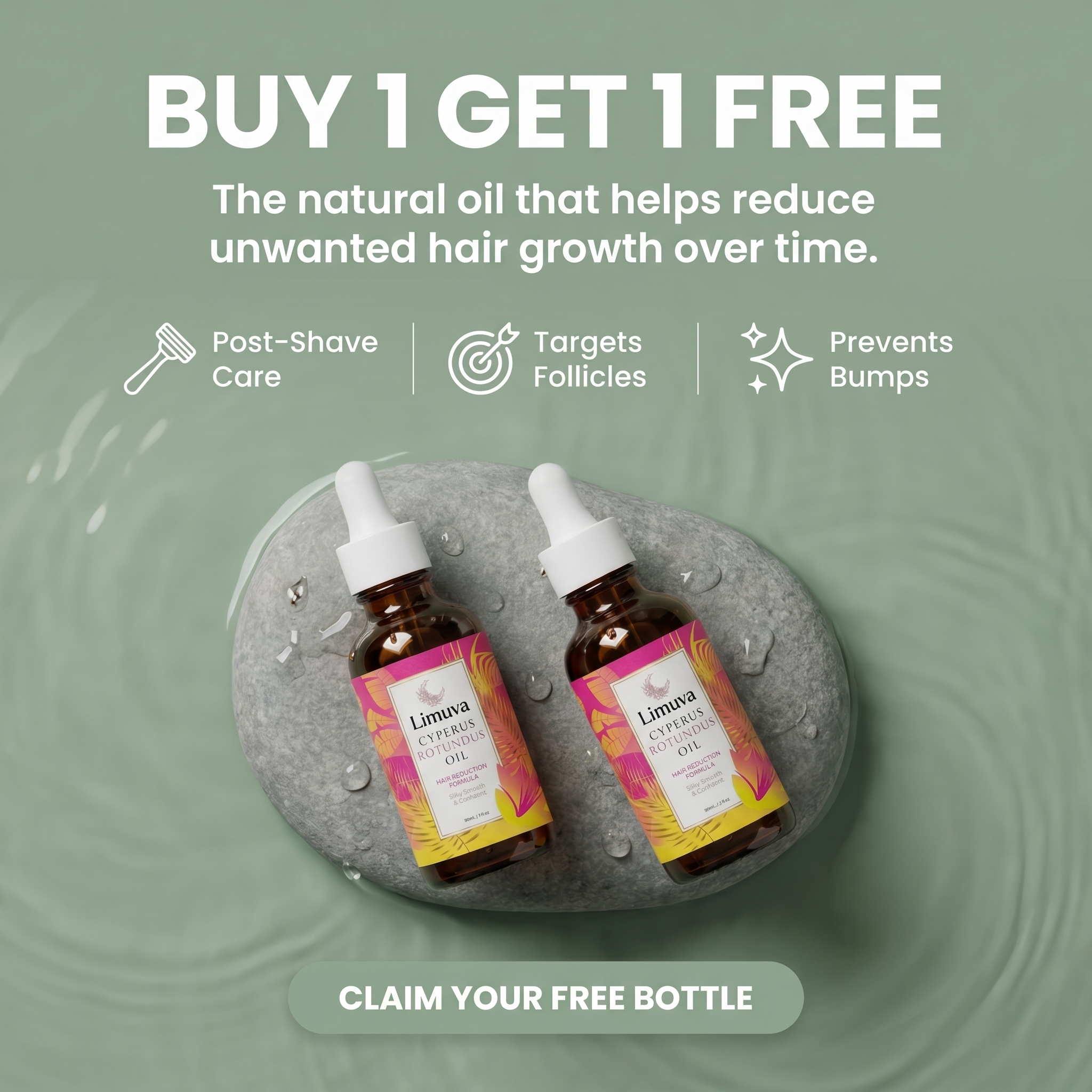 Megan Sullivan Facebook ad: Say Goodbye To Razor Bumps