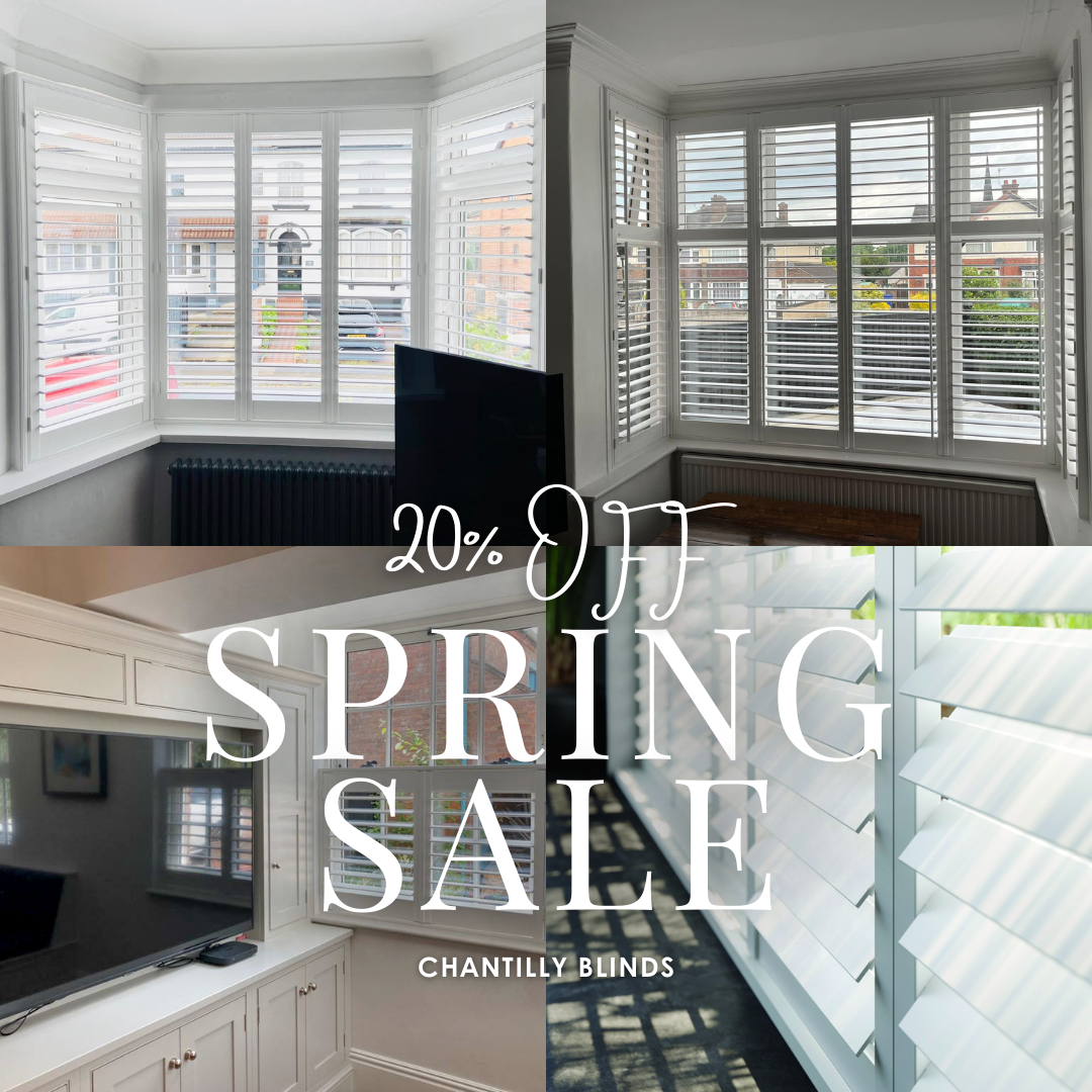 Chantilly Blinds, Curtains & Shutters Facebook ad: Claim Your 20% Off & Free Quote