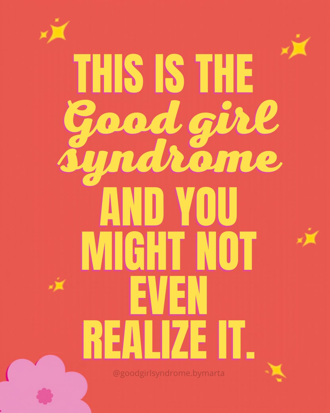 goodgirlsyndrome.bymarta Facebook ad: You did everything right.