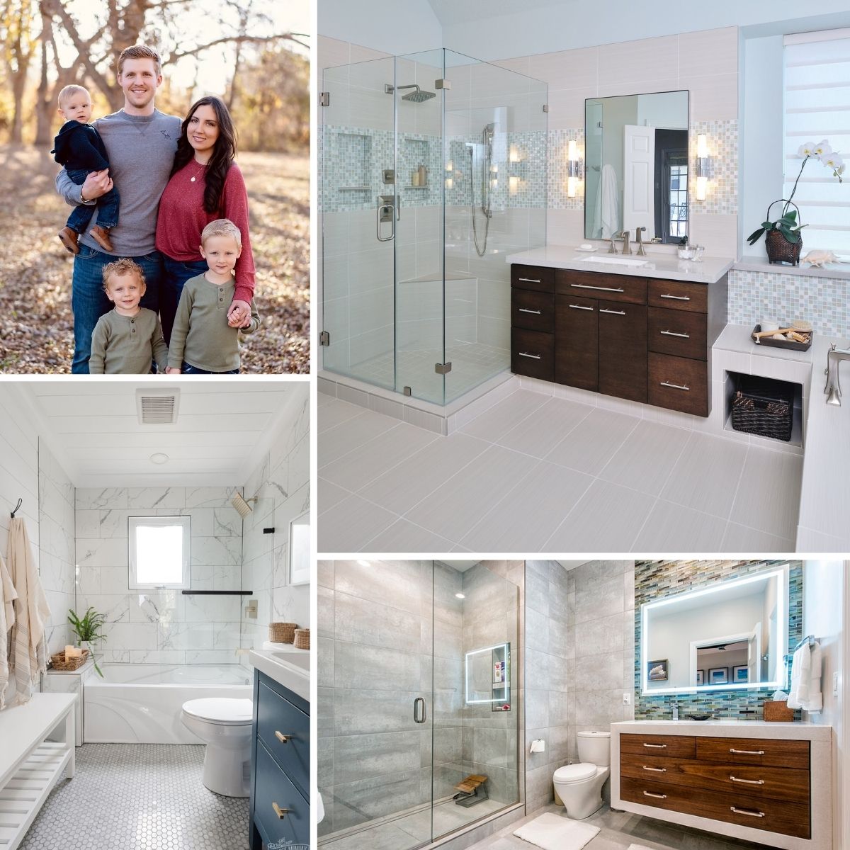 Harrell Bros Construction & Repairs Facebook ad: Local, Custom, Trusted.