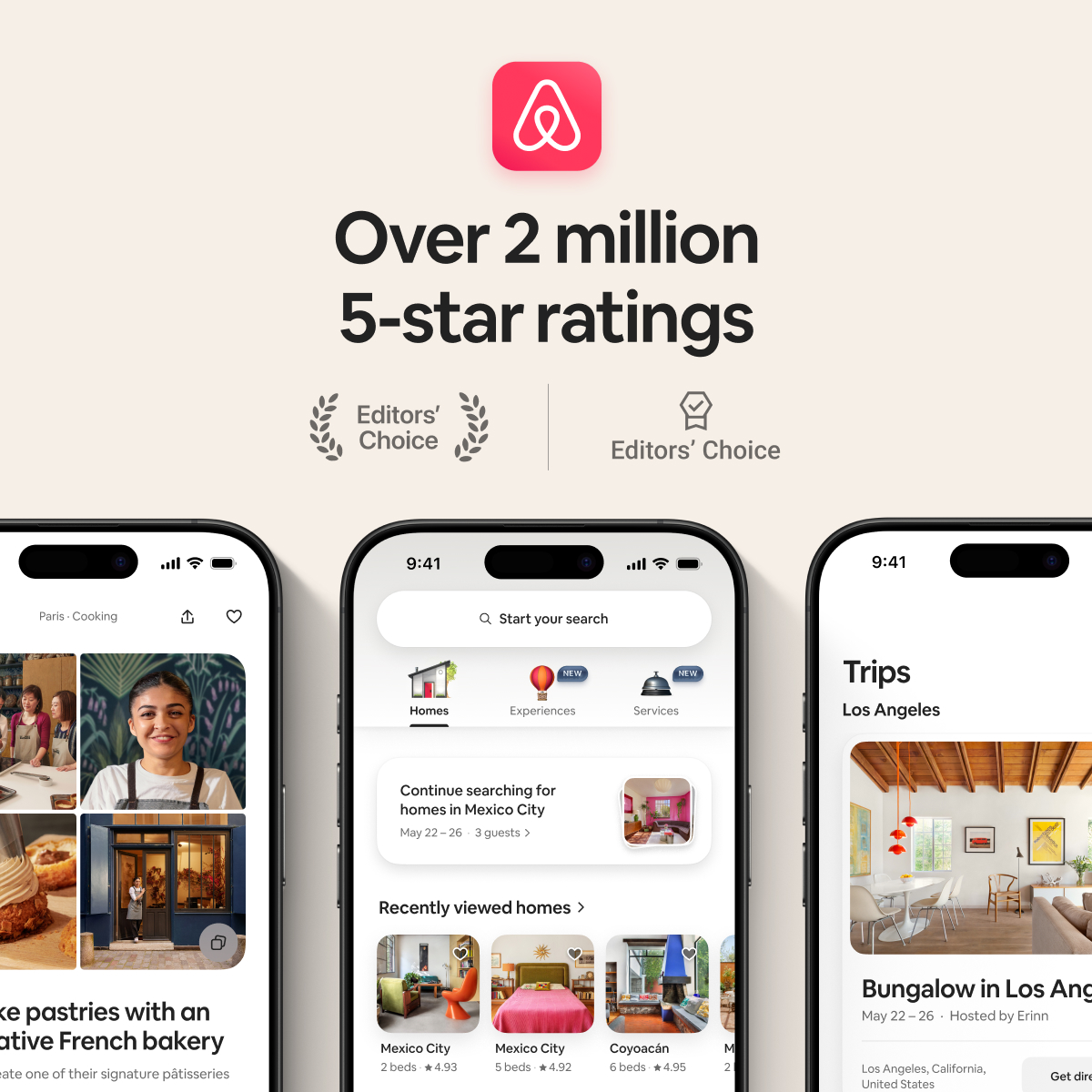 Airbnb Facebook ad