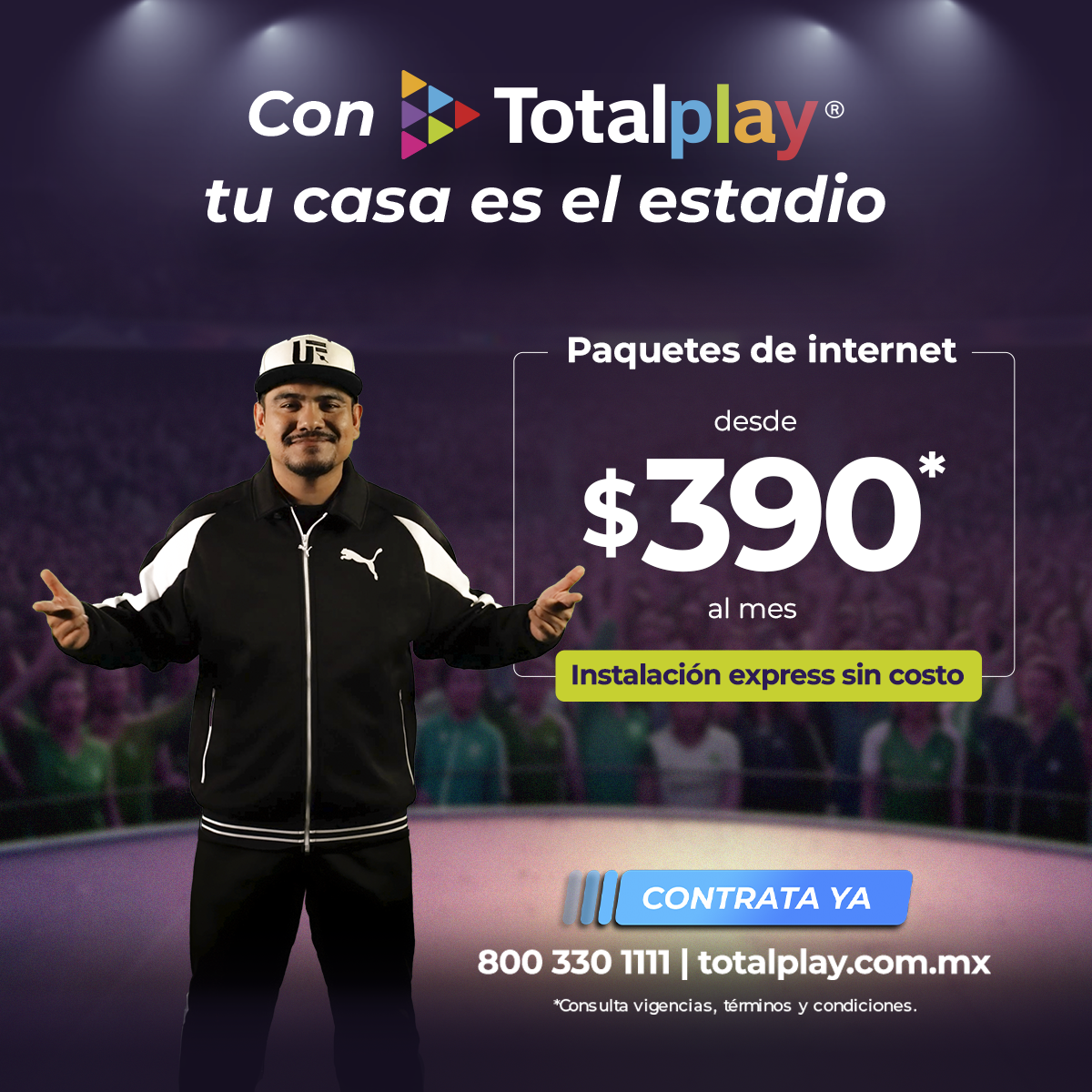 Totalplay Facebook ad