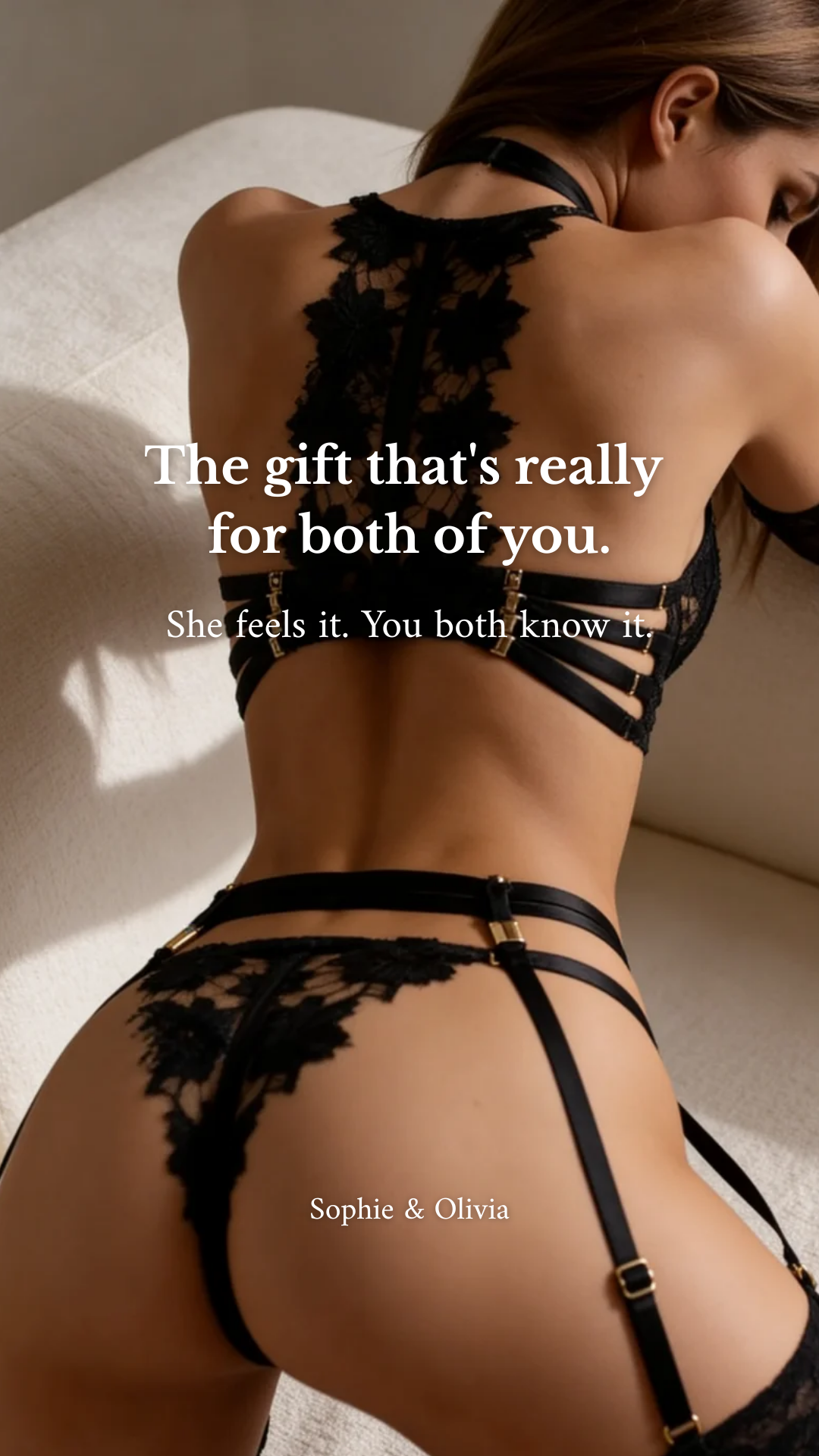 Sophie & Olivia lingerie Facebook ad: The #1 Most Chosen Lingerie Set.