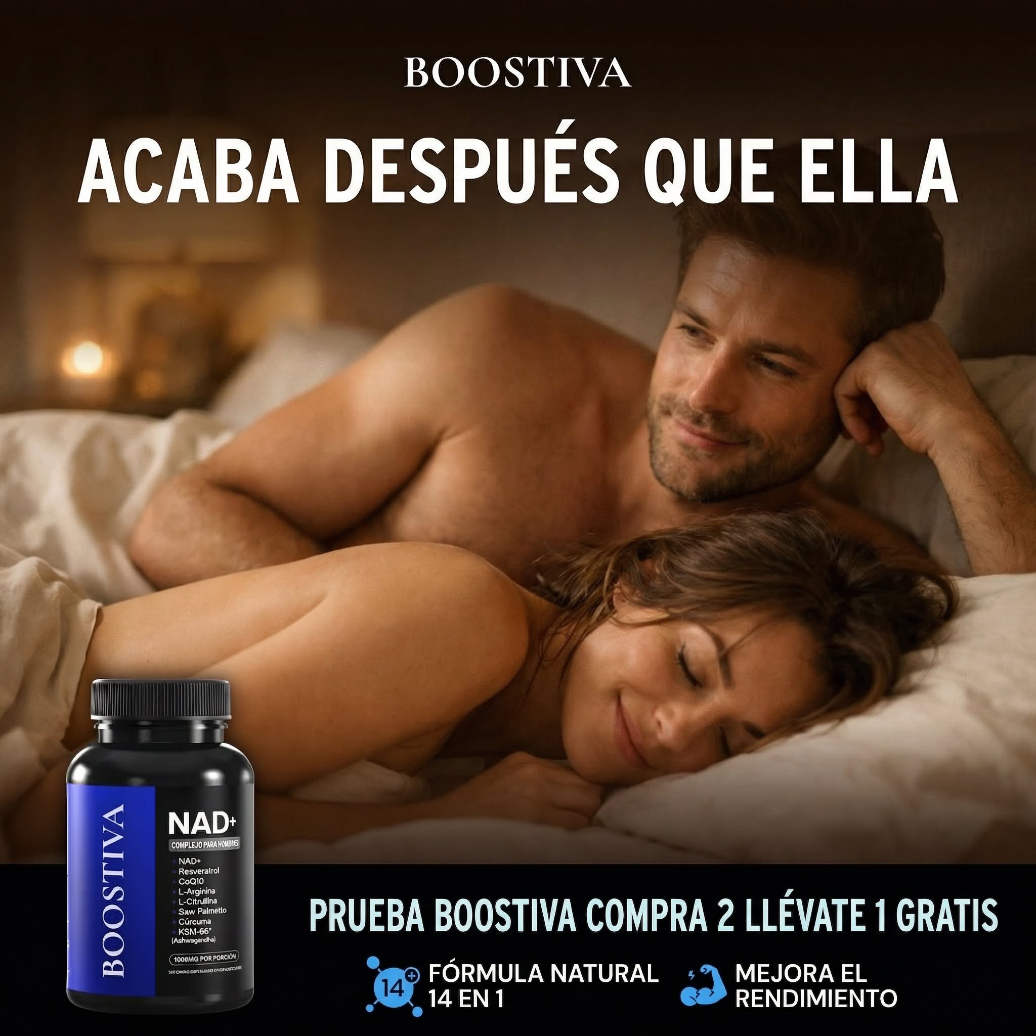 Boostiva Hombres Facebook ad
