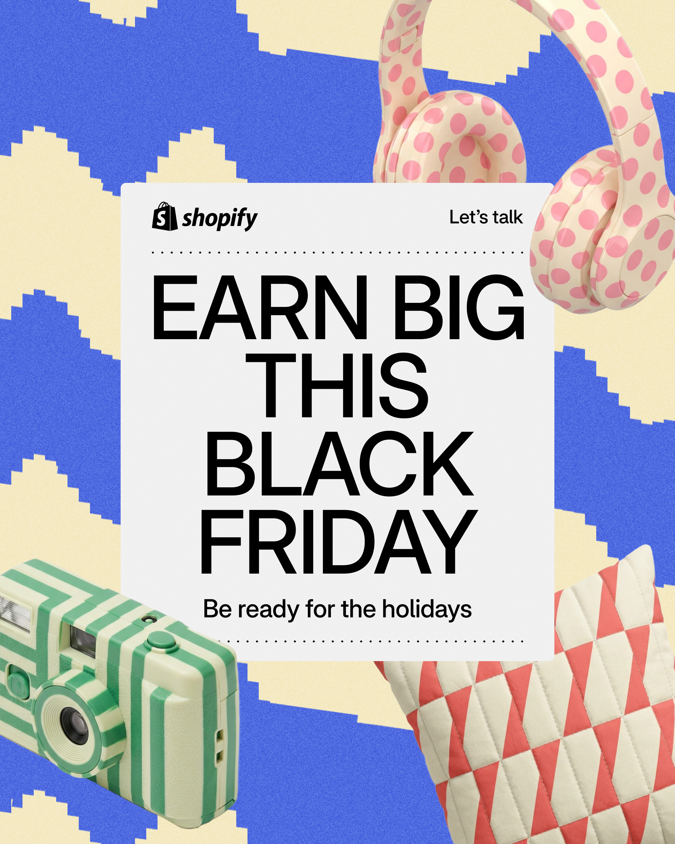 Shopify Facebook ad: Earn big this Black Friday