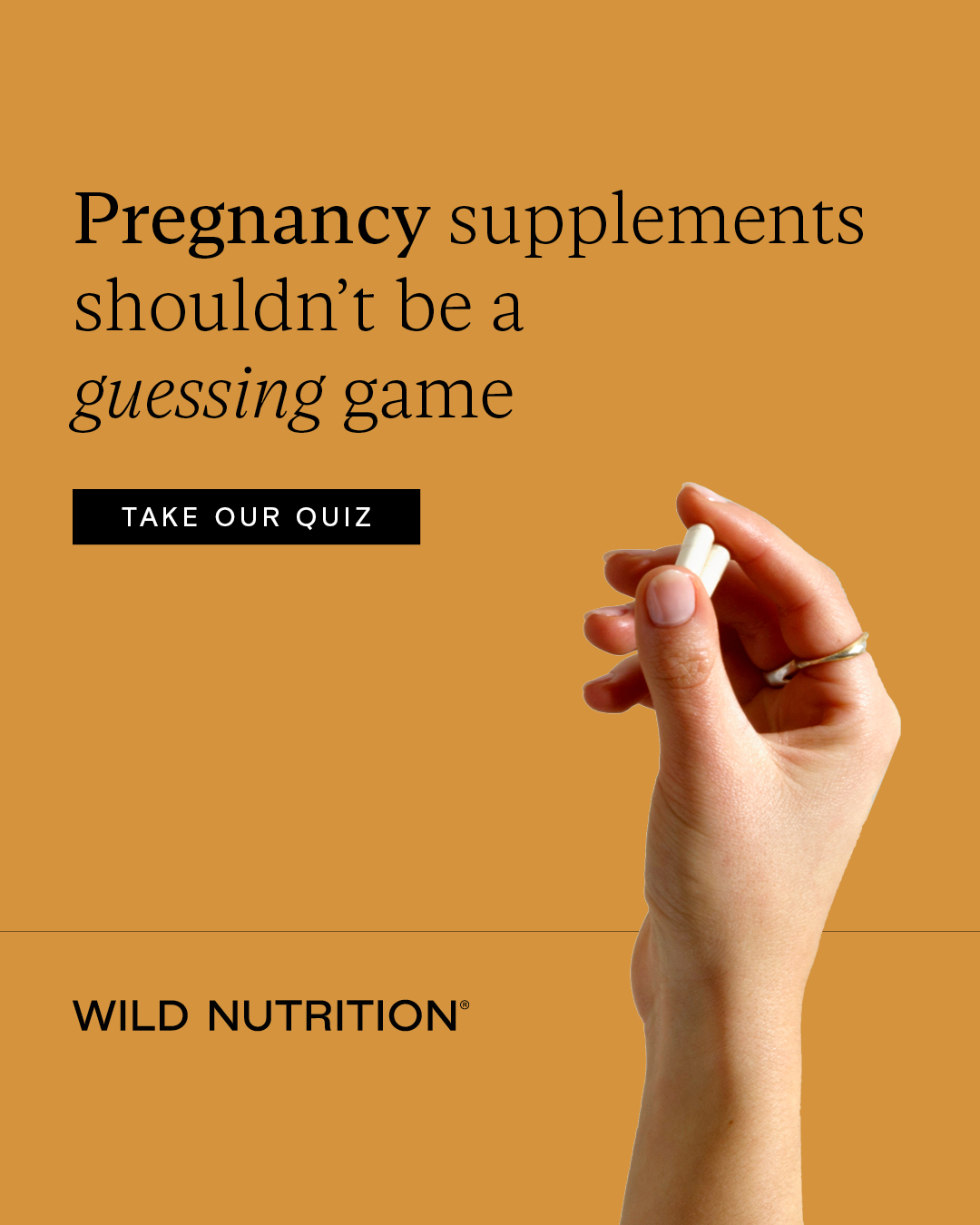 Wild Nutrition Facebook ad