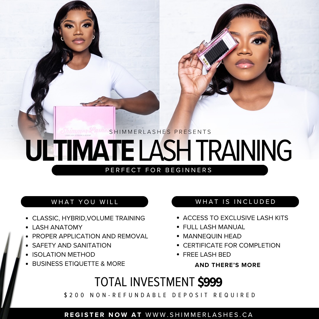 shimmerlashes Facebook ad