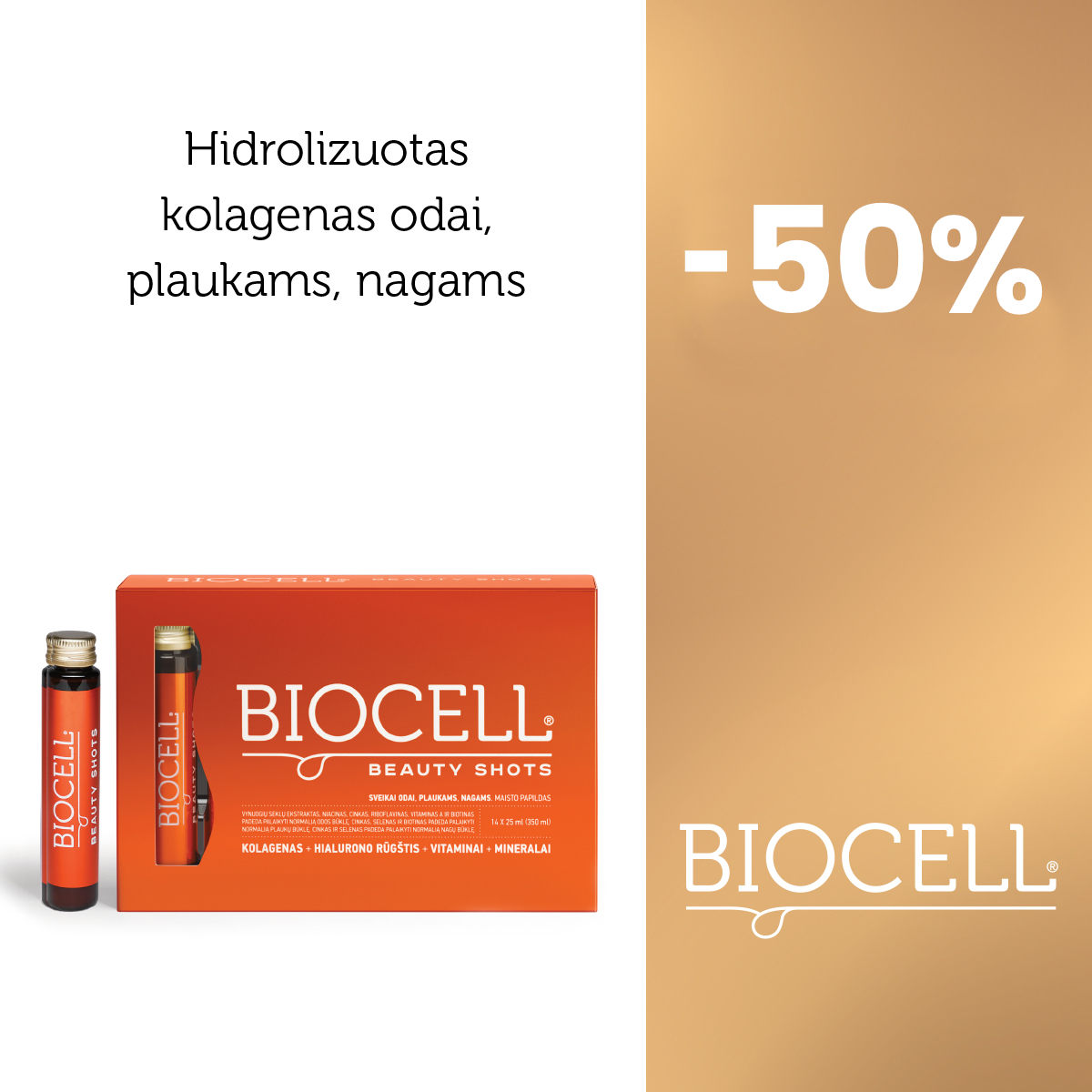 BIOCELL Lietuva Facebook ad