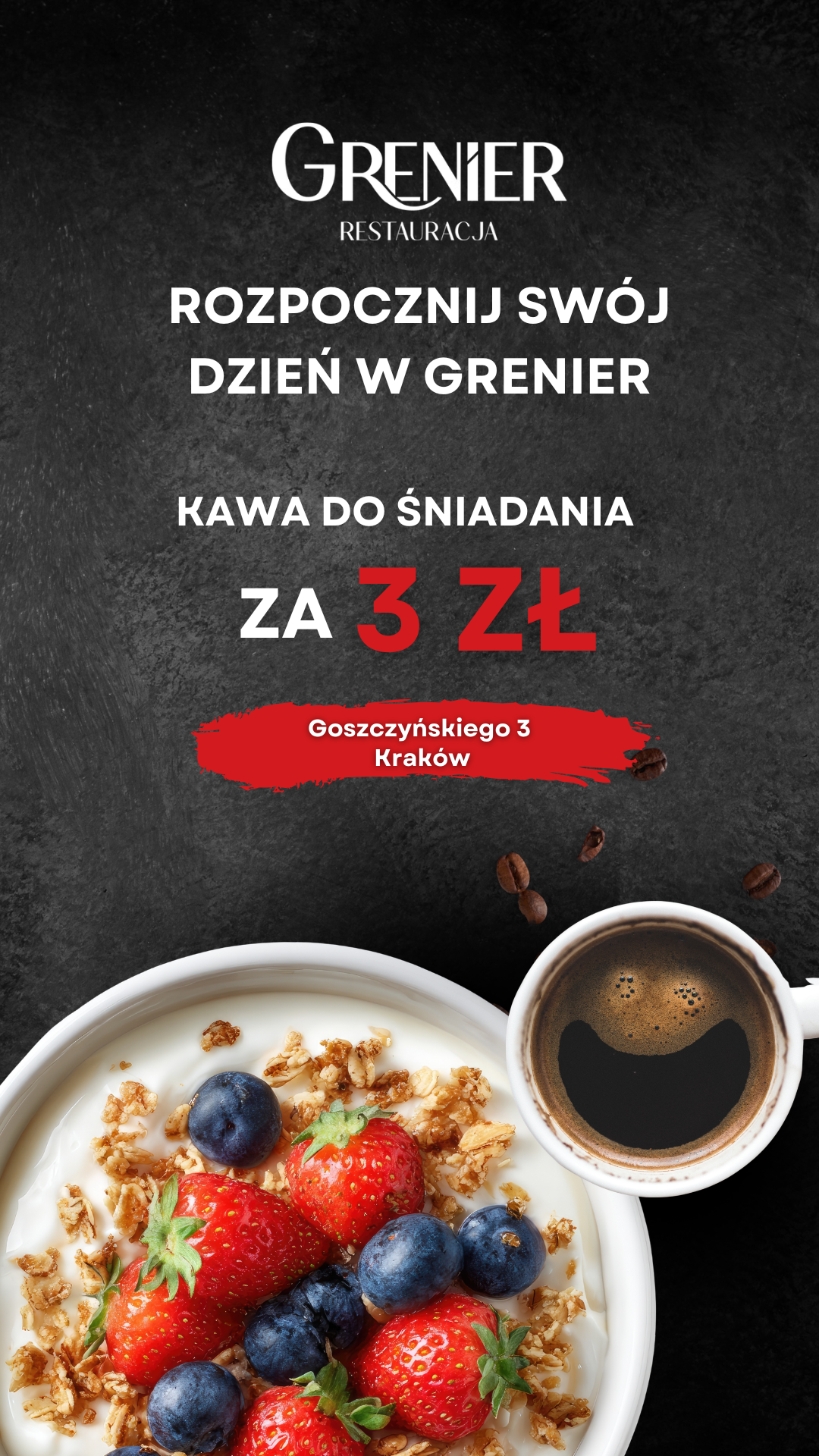 Restauracja Grenier Facebook ad from Mar 2, 2026