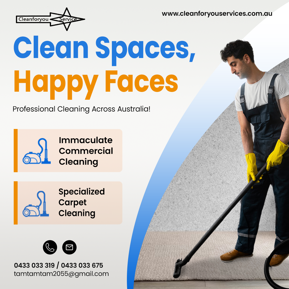 Cleanforyou Services - Have a good cleaner Facebook ad