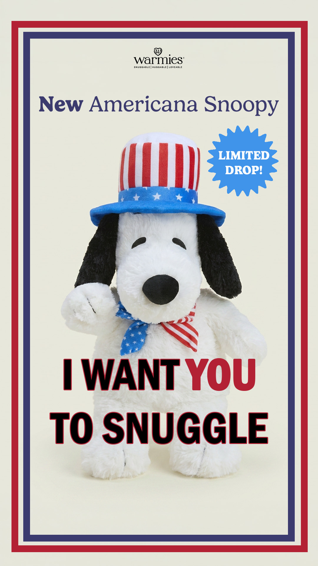 Warmies USA Facebook ad