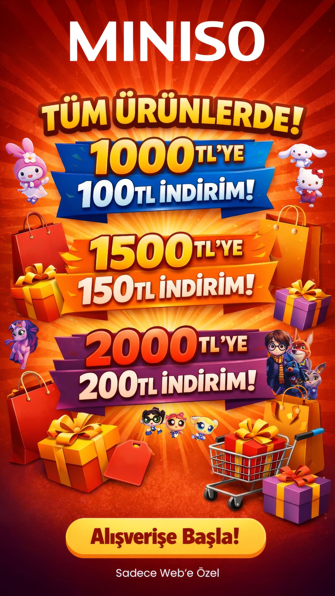 Miniso Turkey Facebook ad