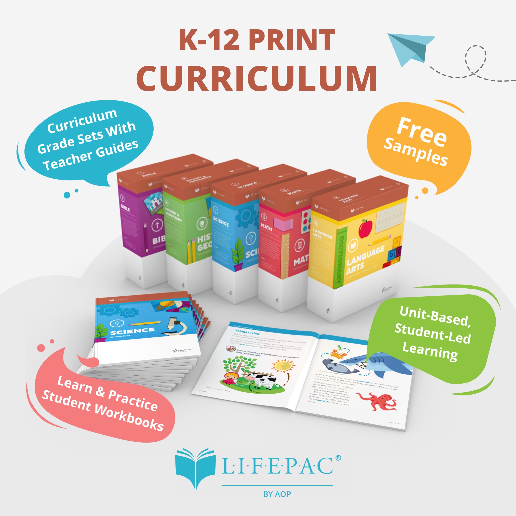 AOP Homeschool Facebook ad