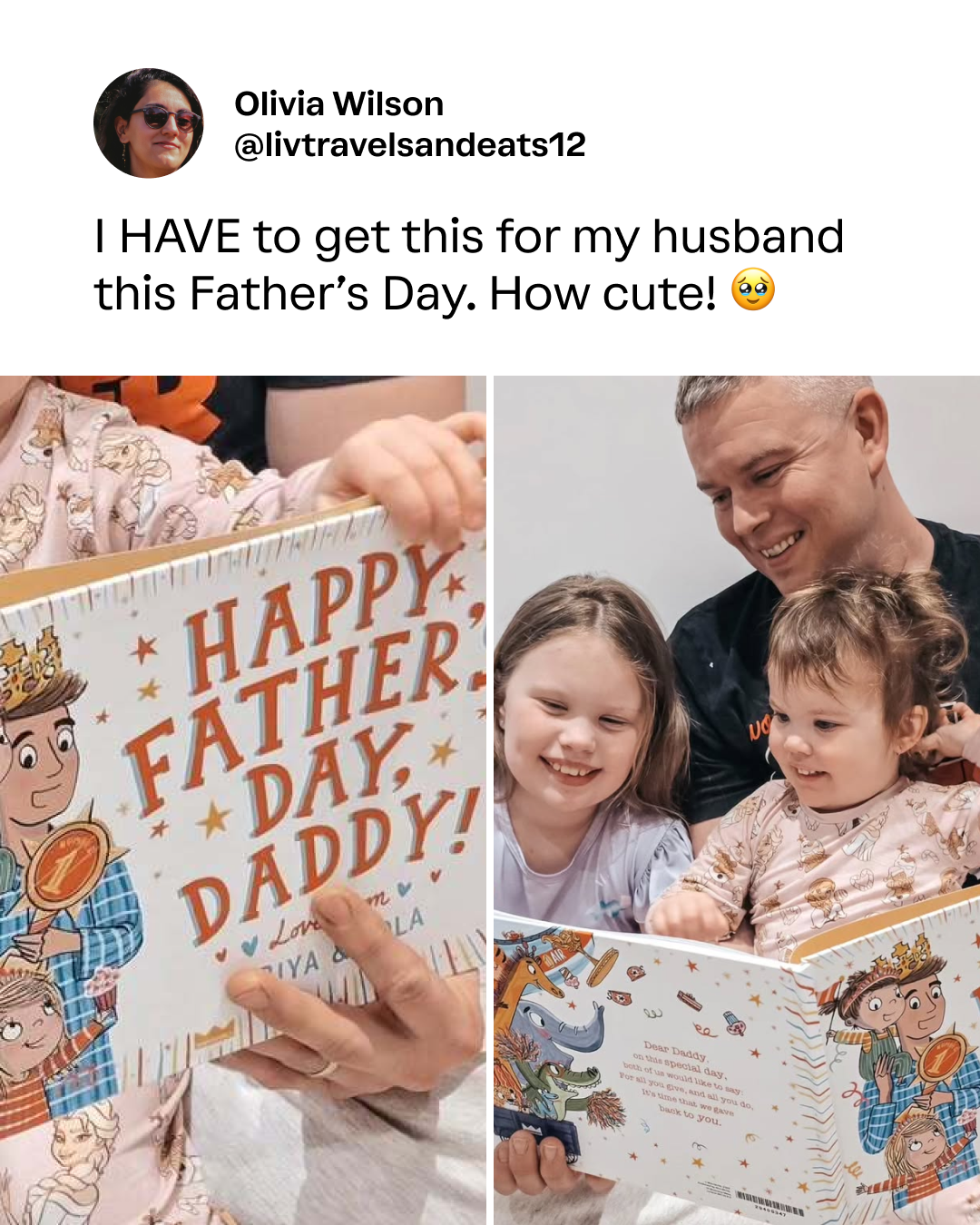 Wonderbly Facebook ad