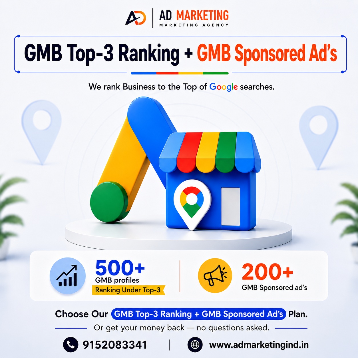 Ad Marketing Facebook ad: If your business isn’t in Google’s Top 3…