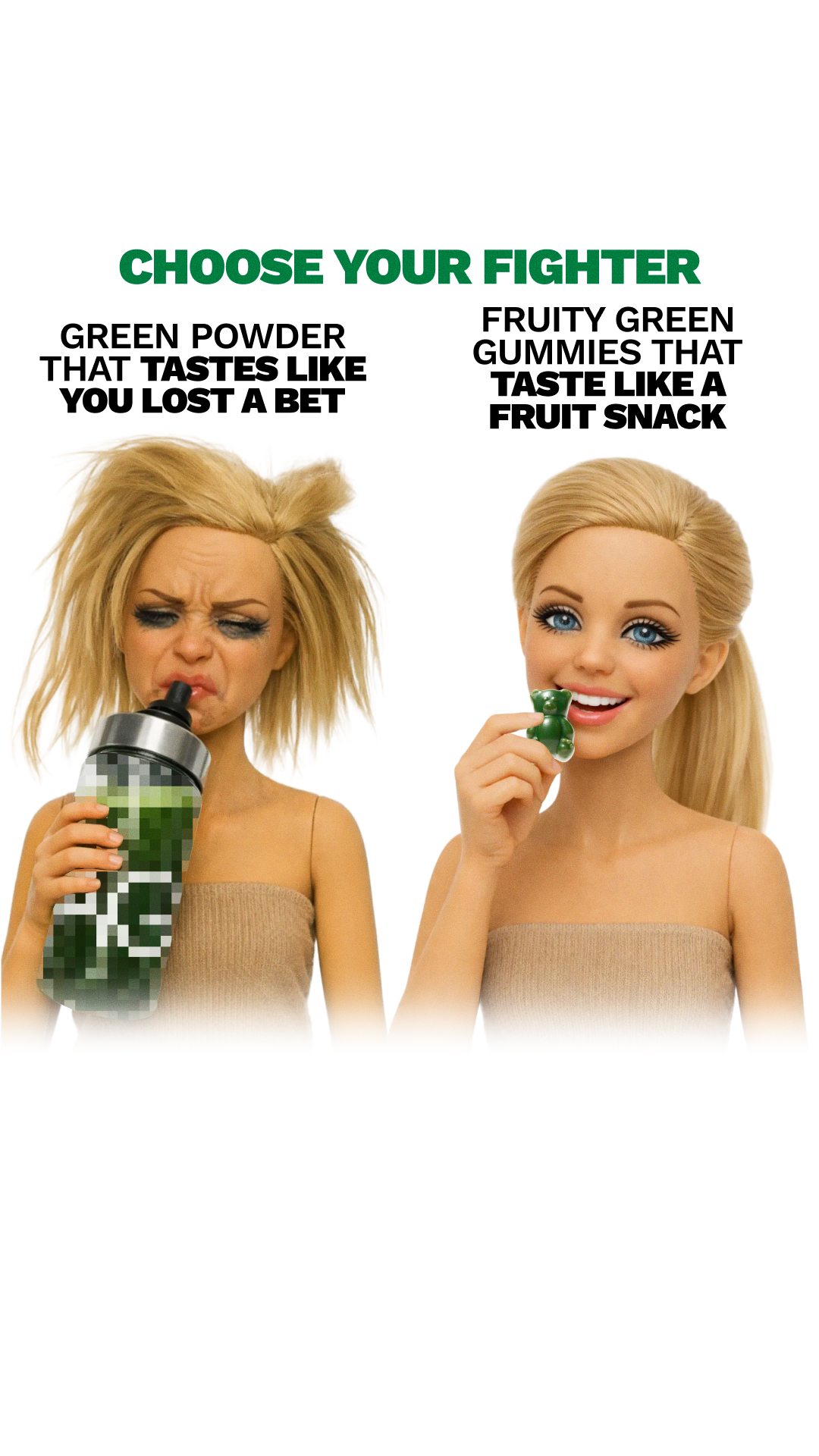 Grüns Facebook ad