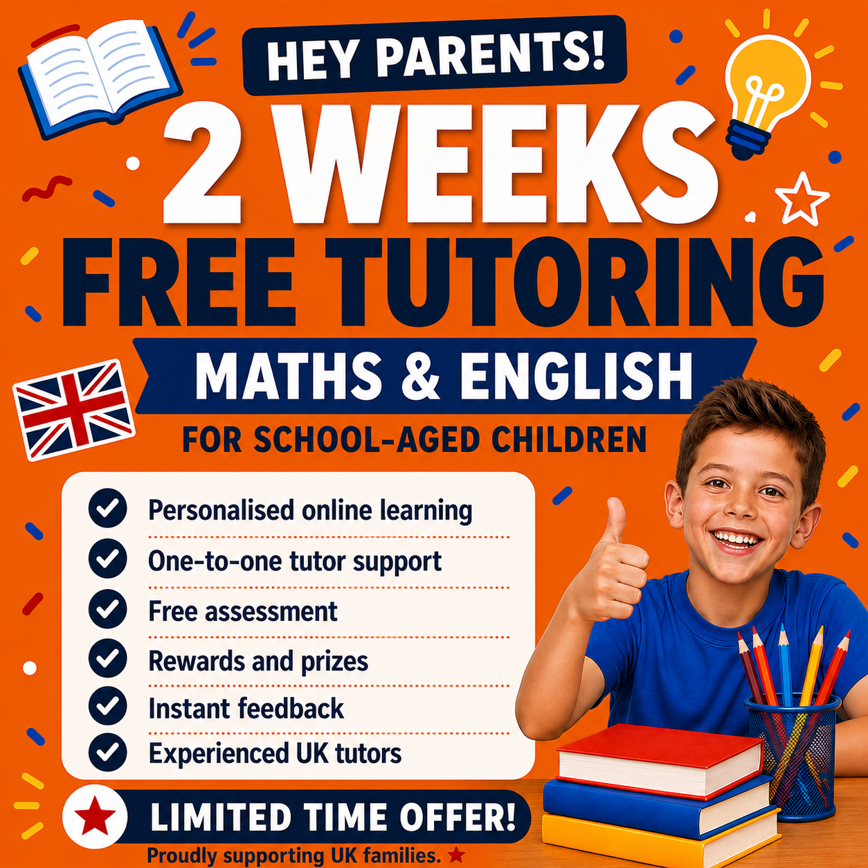 Tutorwiz Facebook ad