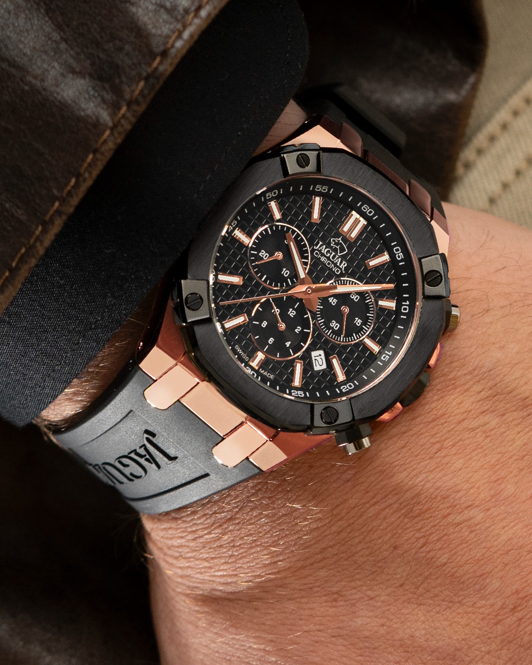 Jaguar Swiss Watches Facebook ad
