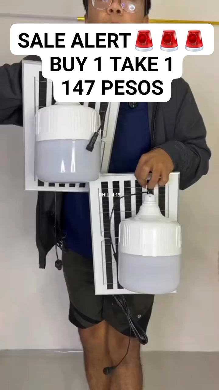 ๐๐ถ๐๐ผ ๐ ๐ฎ๐ฏ๐ถ๐ฏ๐ถ๐น๐ถ Facebook ad: Lazada: https://s.lazada.com.ph/s.Z5ur4C?c=a Solar Poweredโฆ
