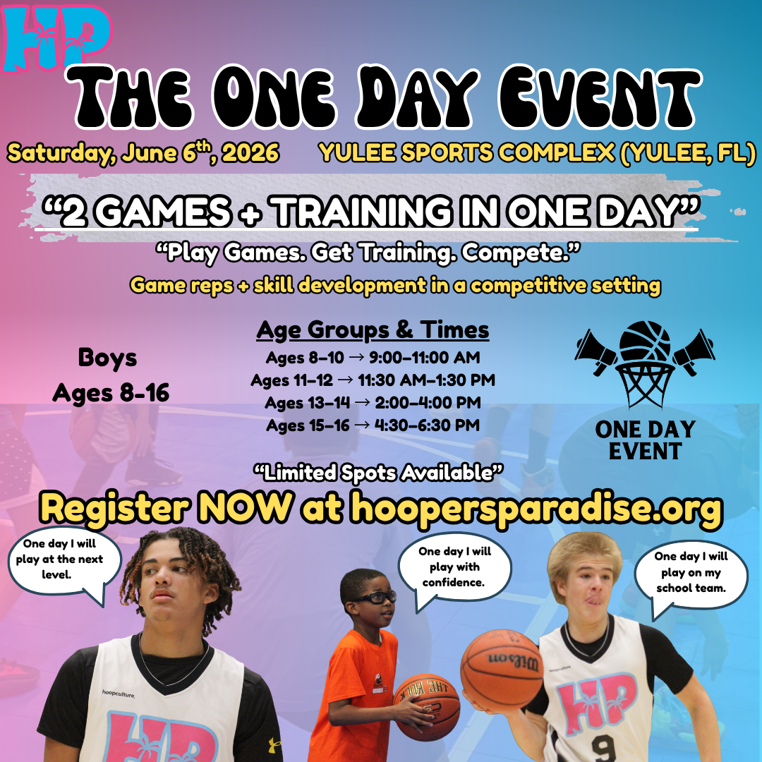 Hoopers Paradise Facebook ad: Basketball Training Event | Hoopers Paradise | Yulee, FL