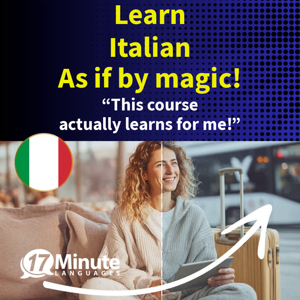Polyglott in 17 Minutes a Day	 Facebook ad