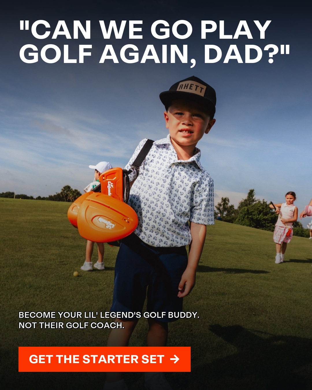 Performance Golf Facebook ad