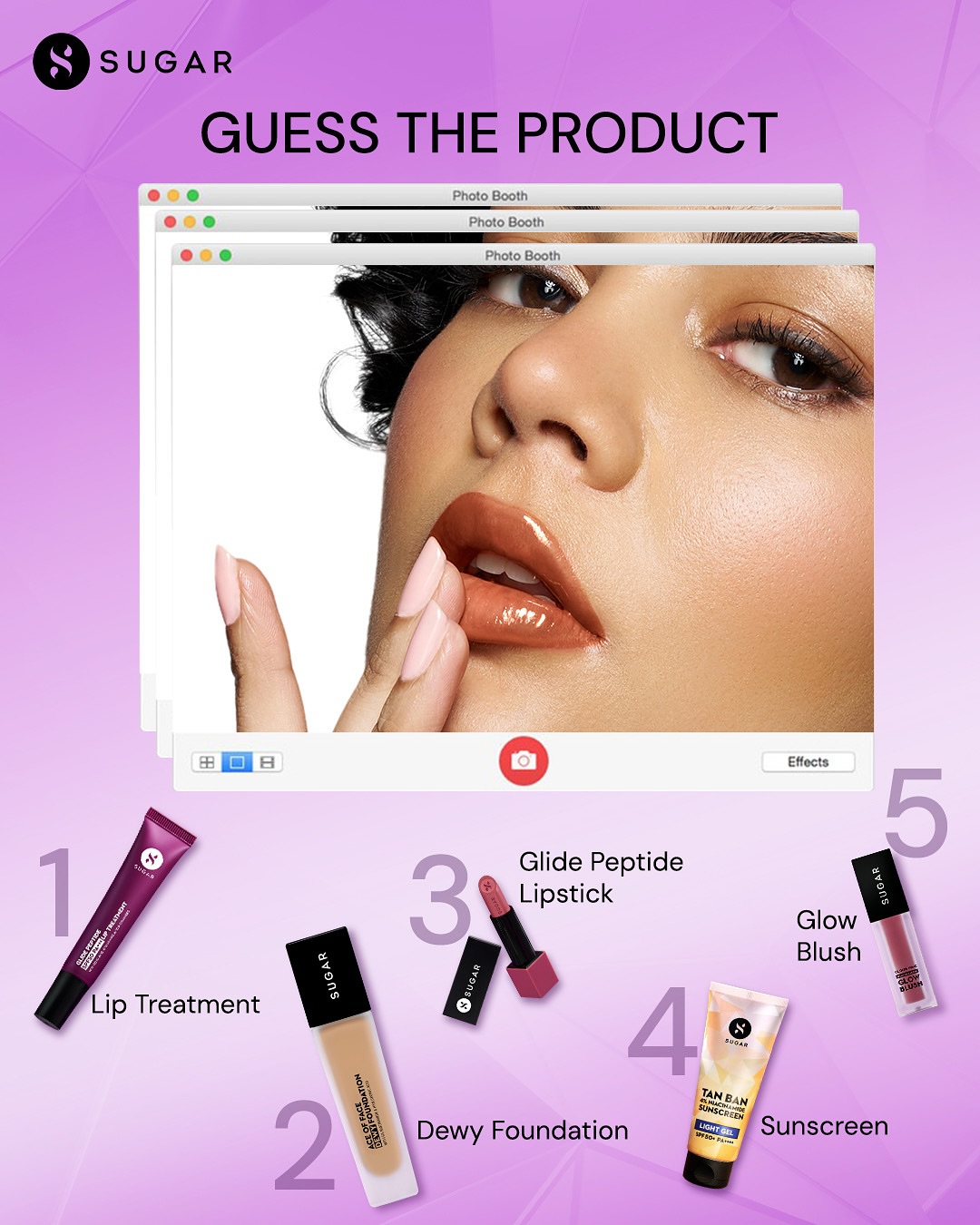 SUGAR Cosmetics Facebook ad
