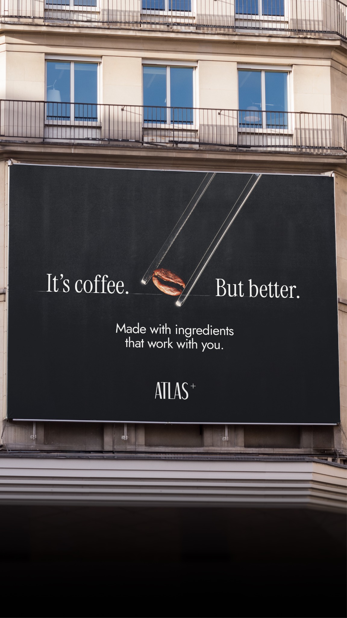 Atlas+ Coffee Facebook ad