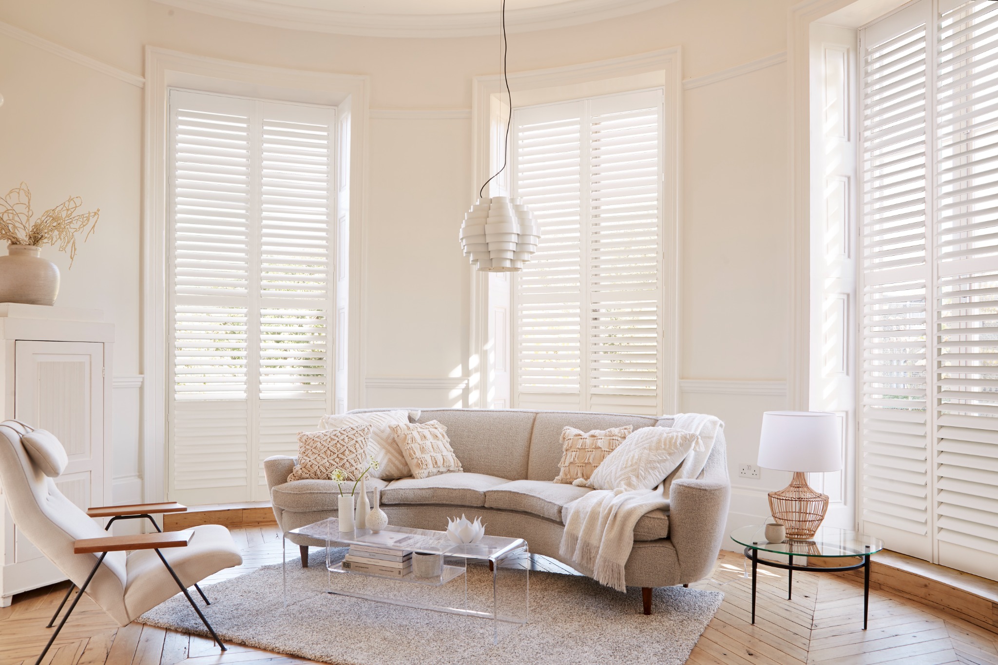 Contour Blinds and Shutters Facebook ad: Elevate your home with our beautiful collection of…