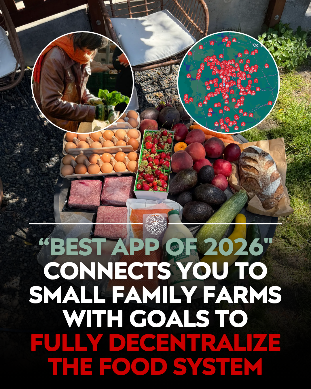 Localize - Farmers Market Facebook ad