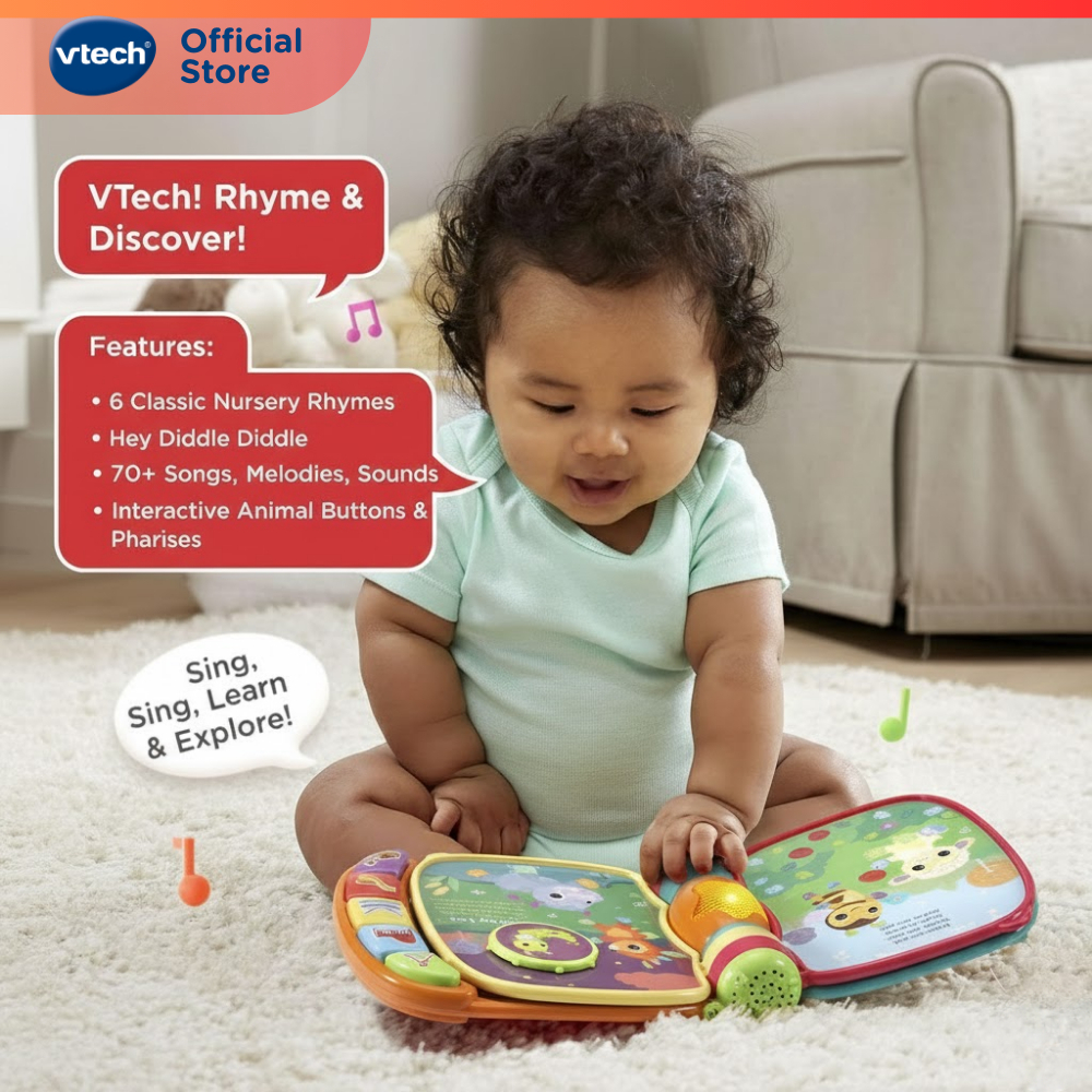 VTech Toys PH Facebook ad: Learning comes to life with every page turn!