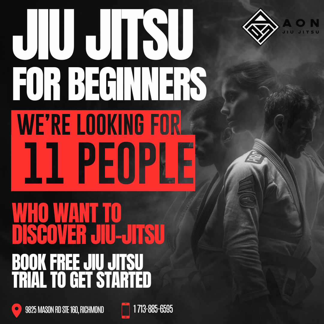AON Jiu Jitsu Academy Facebook ad: BOOK YOUR FREE SESSION