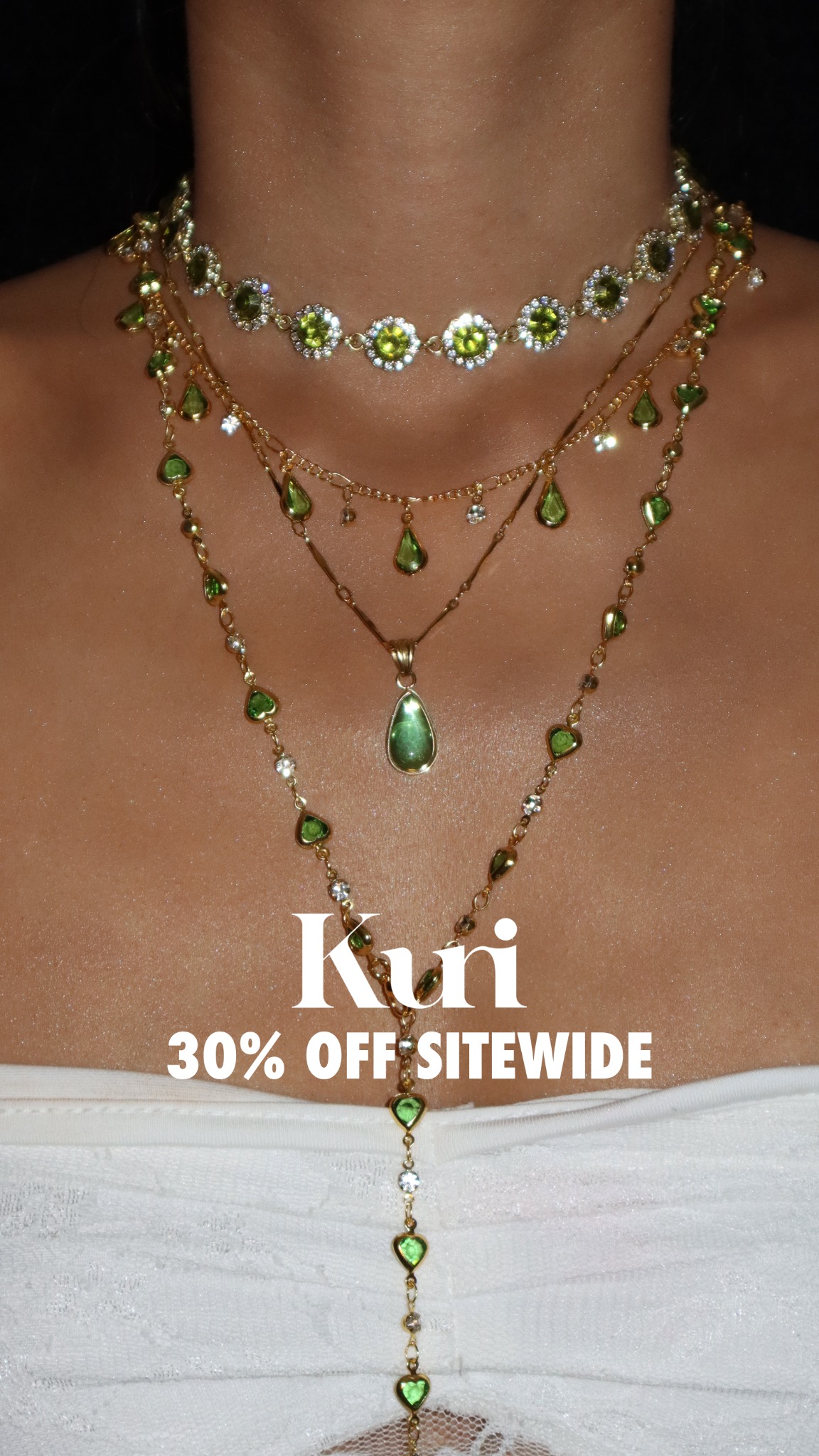 Kuri jewelry Facebook ad