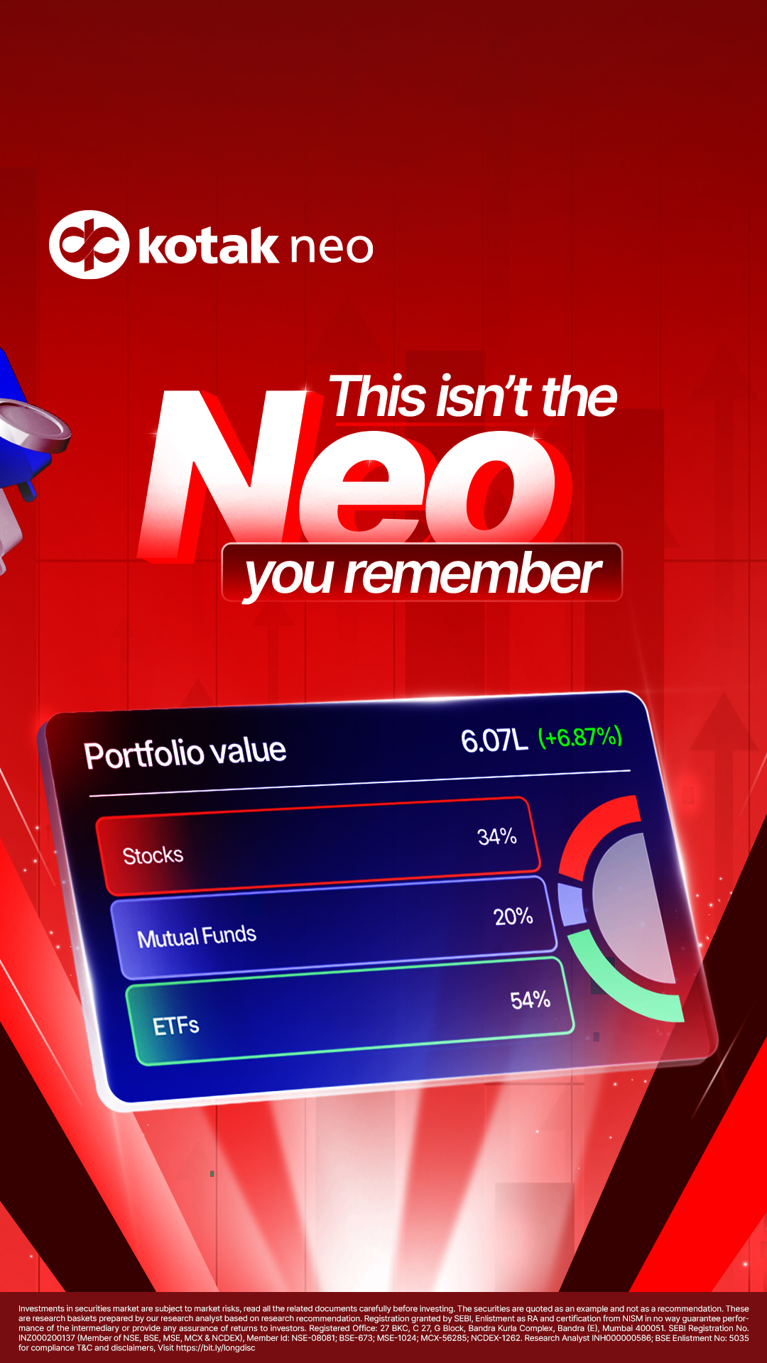Kotak Neo Facebook ad