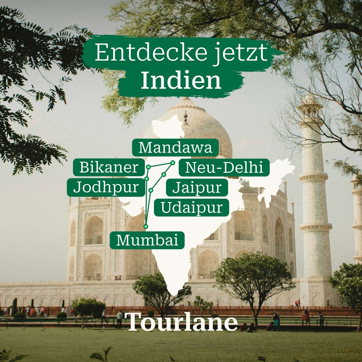 Tourlane Facebook ad